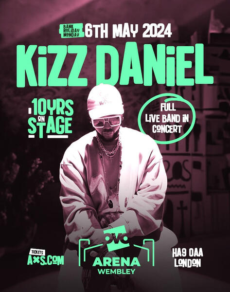 Kizz Daniel at OVO Arena
